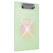 "Embrace you Peace" school/office clipboard  Klembord (Rechts)