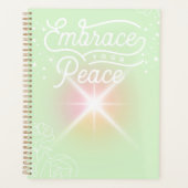 Embrace Your Peace Mint Planner (Voorkant)