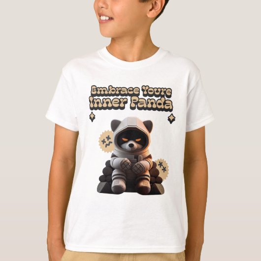 Embrace Youre Inner Panda T-shirt (Voorkant)