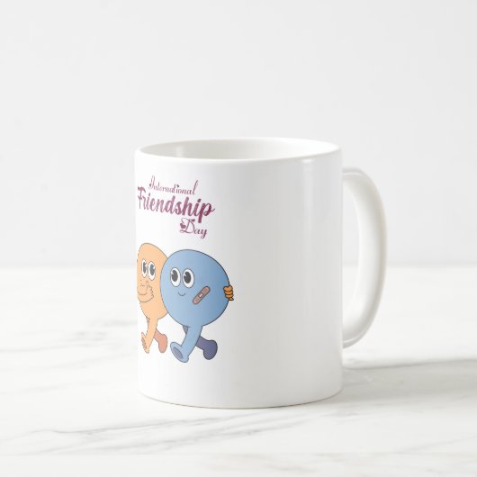 Embraced Friends: de beker die verbindt Koffiemok (Voorkant rechts)