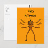 Embracing Halloween Critter Briefkaart (Voorkant / Achterkant)