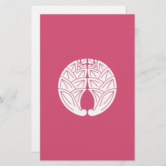 Embracing japans gingers briefpapier (Voorkant / Achterkant)