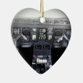 Embraer 145 stuurhut keramisch ornament (Rechts)