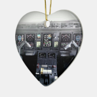 Embraer 145 stuurhut keramisch ornament