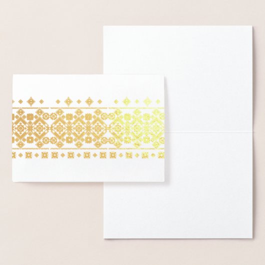 Embreiderig ontwerp folie kaarten (Display)