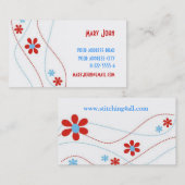 Embreiend design-unieke Visitekaartjes (Voorkant / Achterkant)