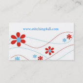 Embreiend design-unieke Visitekaartjes (Achterkant)