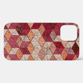 Embroided patchwork naadloos patroon. Bohemen. Case-Mate iPhone Case (Achterkant (horizontaal))