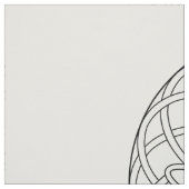 Embroider je eigen Abstracte Mandala Fabric Stof (Swatch)