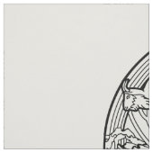 Embroider je eigen Mandala Fabric Goats Stof (Swatch)