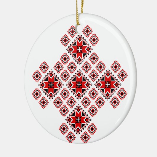 Embroidered Christmas Ornament 1 (Links)
