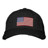 Embroidered Hat American Flag Geborduurde Pet (Voorkant)