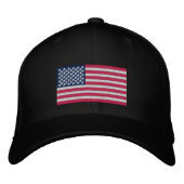 Embroidered Hat American Flag Geborduurde Pet (Voorkant)