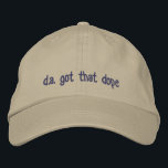 Embroidered Hat Geborduurde Pet<br><div class="desc">Pet</div>