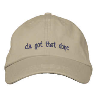 Embroidered Hat Geborduurde Pet