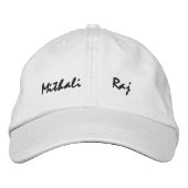 Embroidered Hat Geborduurde Pet (Voorkant)