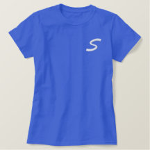 Embroiderig Monogram Letter S Initiaal