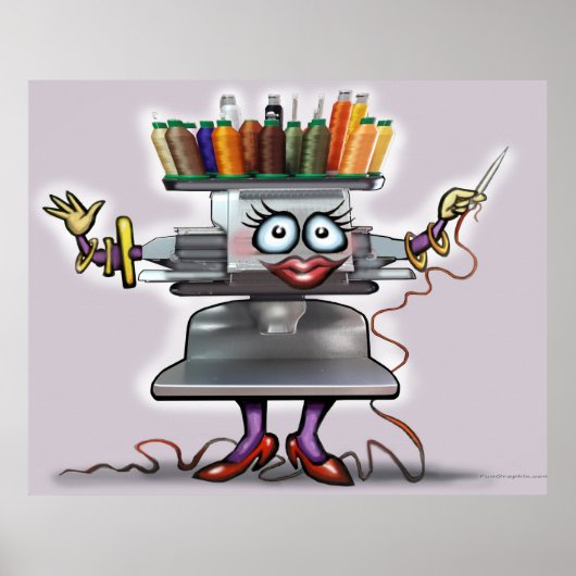 Embroiderig Poster (Voorkant)