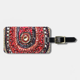 Embroidery Bagagelabel