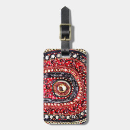 Embroidery Bagagelabel