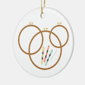 Embroidery Hoops Keramisch Ornament (Links)