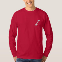 Embroidery Monogram Letter I Initiaal