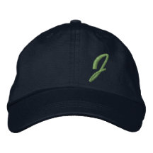 Embroidery Monogram Letter J Initiaal