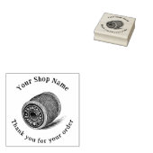 Embroidery Seamstress Sjabloon Kleine Onderneming Rubberstempel (Gestempeld)