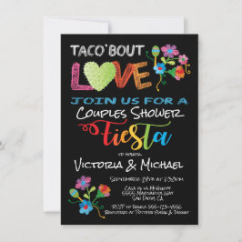 Embroidery Taco'bout Love koppels douche Kaart
