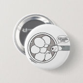 Embryo Biposy Ronde Button 5,7 Cm (Voorkant /achterkant)