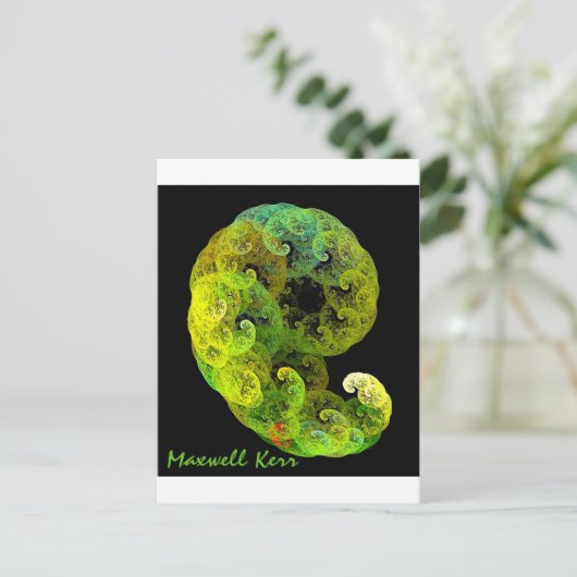 Embryo Briefkaart (Staand voorkant)