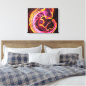 Embryo Canvas Afdruk (Insitu (Slaapkamer))