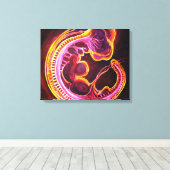 Embryo Canvas Afdruk (Insitu (Houten vloer))