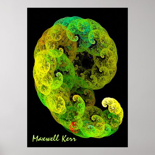 Embryo door Maxwell Kerr Poster (Voorkant)