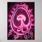 Embryo met placenta poster (Voorkant)