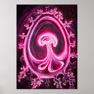 Embryo met placenta poster
