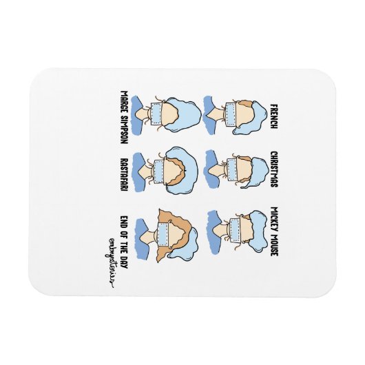 Embryologe stijl magneet (Horizontaal)