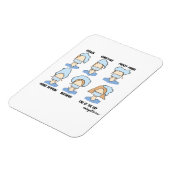 Embryologe stijl magneet (Linkerzijde)