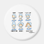 Embryologe stijl magneet (Voorkant)