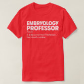 Embryoloog-professor1 T-shirt (Design voorkant)