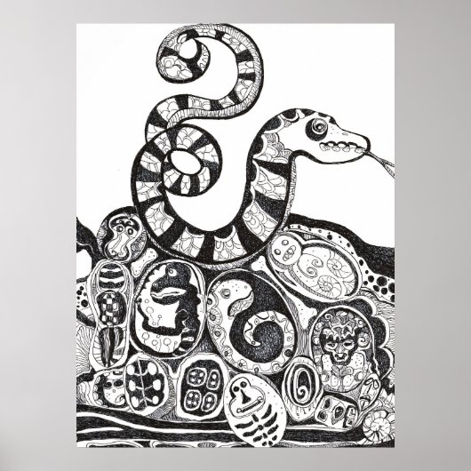 Embryonale Broedplaats Poster (Voorkant)