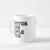 Embryo's zijn mensen tot Mokken (Voorkant links)