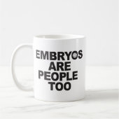 Embryo's zijn mensen tot Mokken (Links)