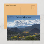 Embudo New Mexico USA Briefkaart (Voorkant / Achterkant)