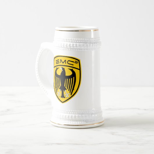 EMC2 Beer Stein Bierpul (Voorkant links)