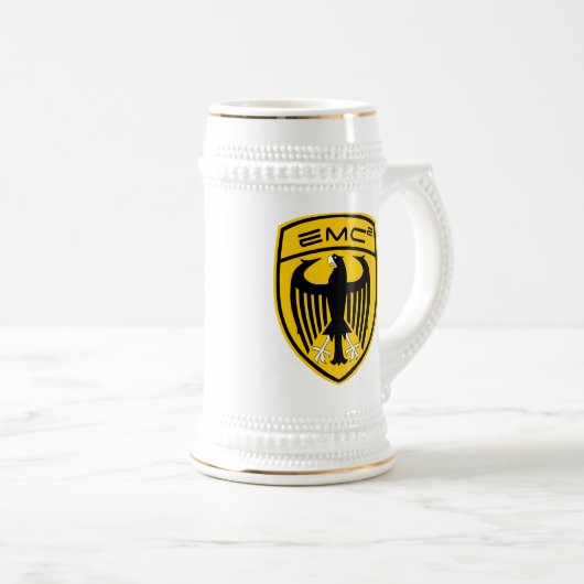 EMC2 Beer Stein Bierpul (Voorkant rechts)