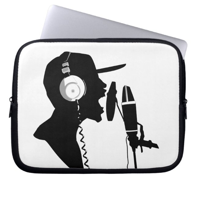 Emcee-laptophoes Laptop Sleeve (Voorkant)