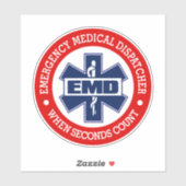 EMD (Emergency Medical Dispatcher) Sticker (Vel)