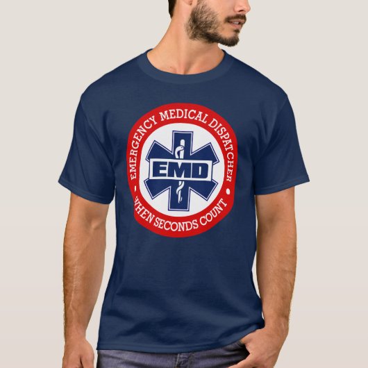 EMD (Emergency Medical Dispatcher) T-shirt (Voorkant)