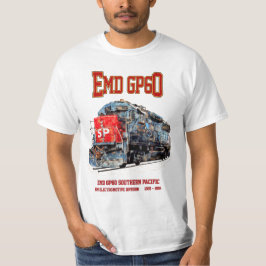 EMD GP60 Diesel Locomotief van de Zuidelijke Still T-shirt